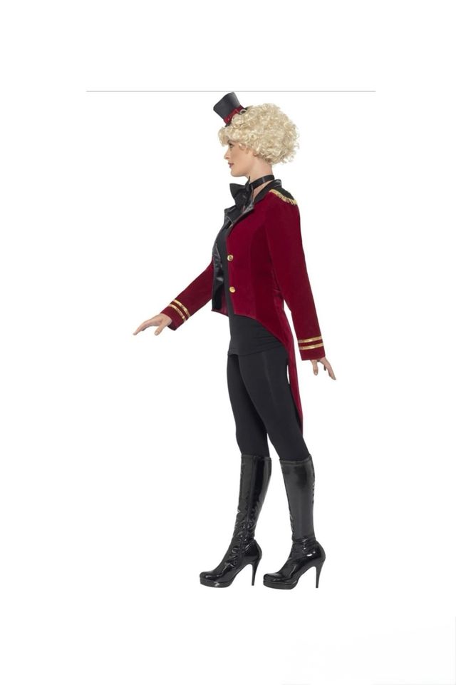 NUOVO! Costume da direttore di circo/Ringmaster Taglia S