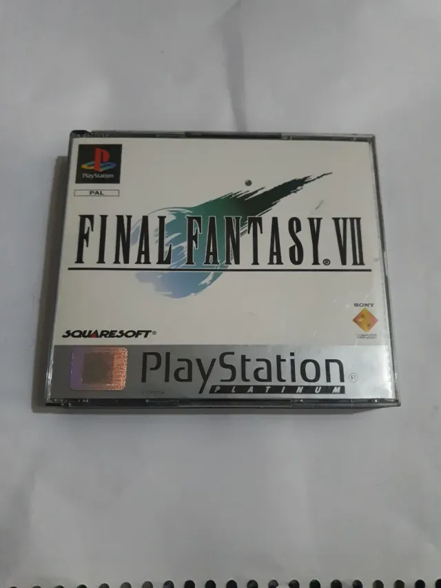 Final Fantasy VII Platinum PS1 Spagnolo