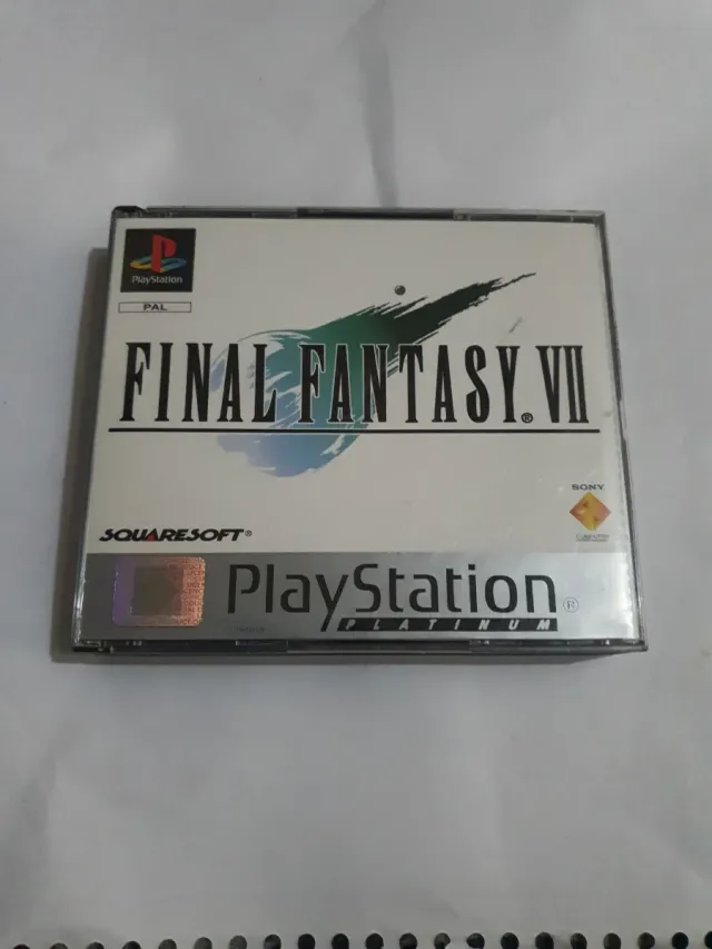 Final Fantasy VII Platinum PS1 Spagnolo
