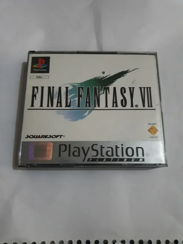 Final Fantasy VII Platinum PS1 Spagnolo