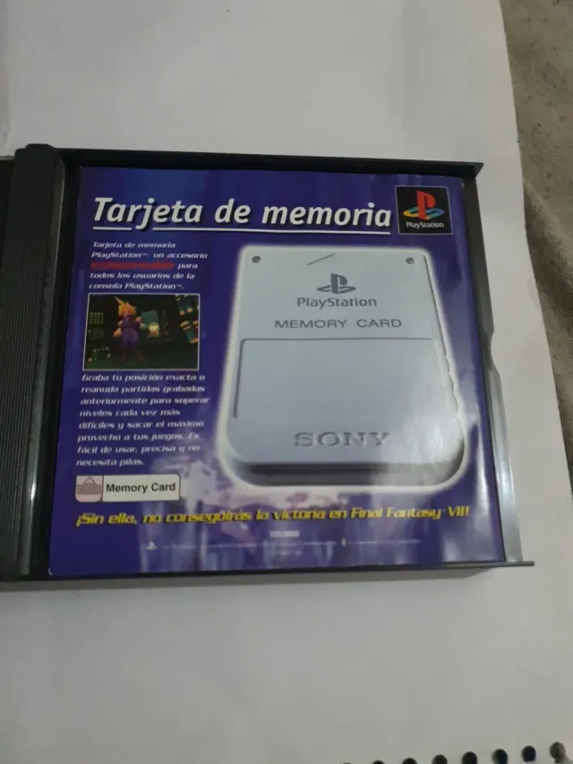 Final Fantasy VII Platinum PS1 Spagnolo