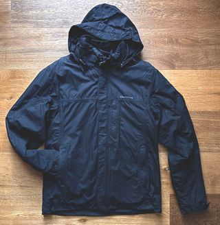 Giacca Quechua uomo impermeabile nera