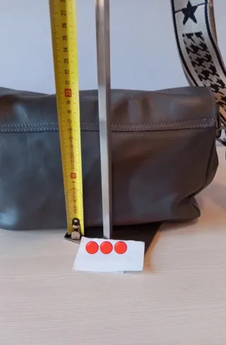 Borsa Divas Vera Pelle Grigia