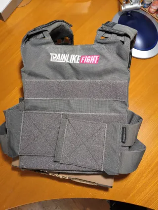 Chaleco Lastre Trainlikefight + Placas Lastre