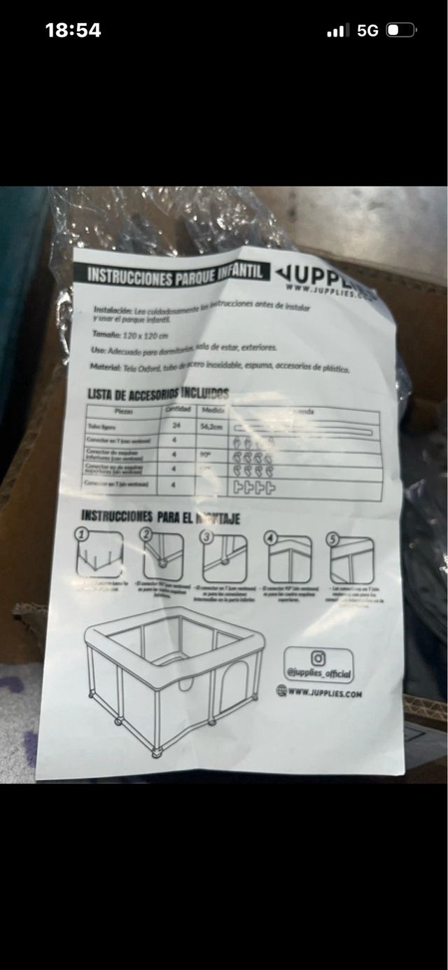 Parque infantil con anillas