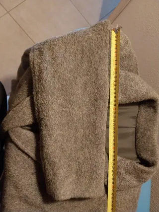 Cappotto Lungo Pregiata Lana Alpaca Grigio
