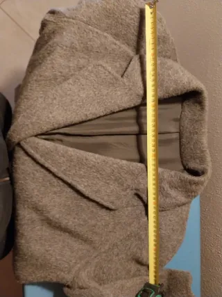 Cappotto Lungo Pregiata Lana Alpaca Grigio