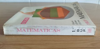 Libro Matemáticas 1 BUP (Antiguo)