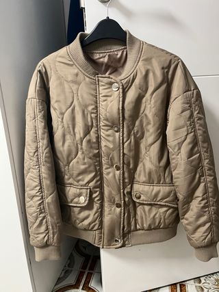 Chaqueta bomber acolchada