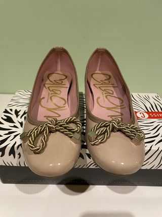 Manoletinas Callaghan Beige Talla 37