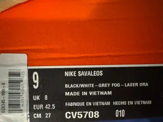 Nike Savaleos Scarpe da Sollevamento Nero