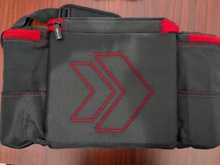 Mochila BeFit Bags Grande Prozis Negra Roja