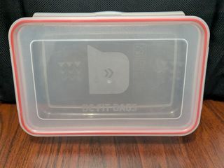 Mochila BeFit Bags Grande Prozis Negra Roja