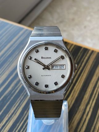 Reloj Bulova Automático Vintage Día-Fecha
