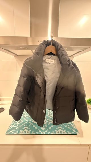 Parka Calvin Klein plumón negro