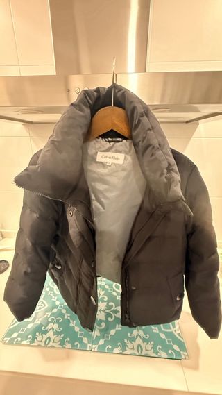 Parka Calvin Klein plumón negro