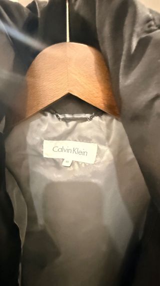Parka Calvin Klein plumón negro