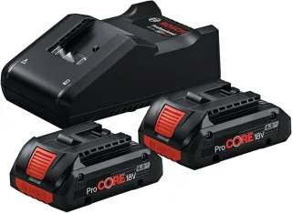 Kit 2 Baterías Bosch ProCORE 18V 4.0 AH + Cargador