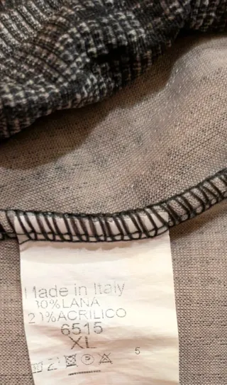 Pantalón de vestir cuadros gris y negro