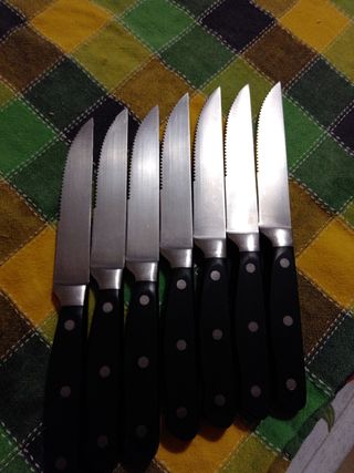 Set 7 Coltelli da Bistecca