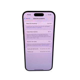 APPLE IPHONE 15 PRO 5G 128GB TITANIO NEGRO LIBRE