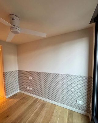 Papel pintado y pintura