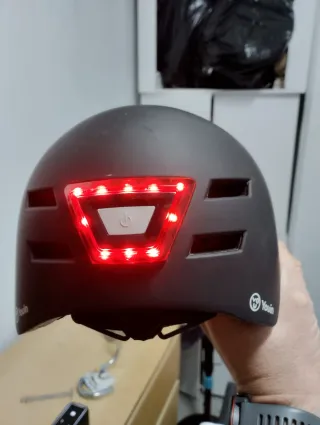 Casco homologado Patinete Eléctrico Negro Youin lu