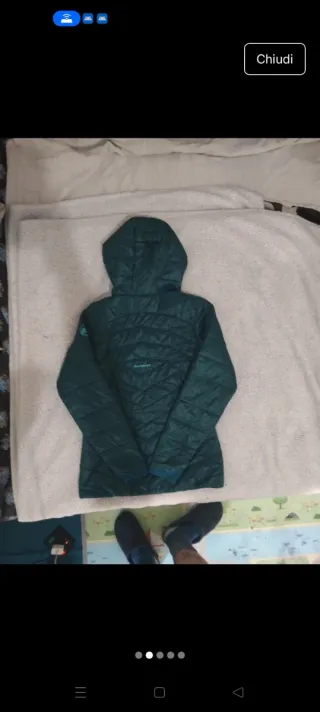 Piumino donna Mammut Rime outdoor