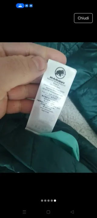 Piumino donna Mammut Rime outdoor