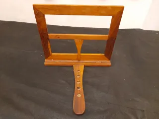 Atril de mesa de madera para partituras