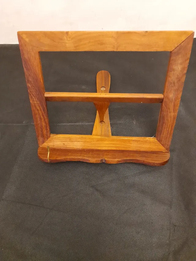 Atril da tavolo in legno per spartiti