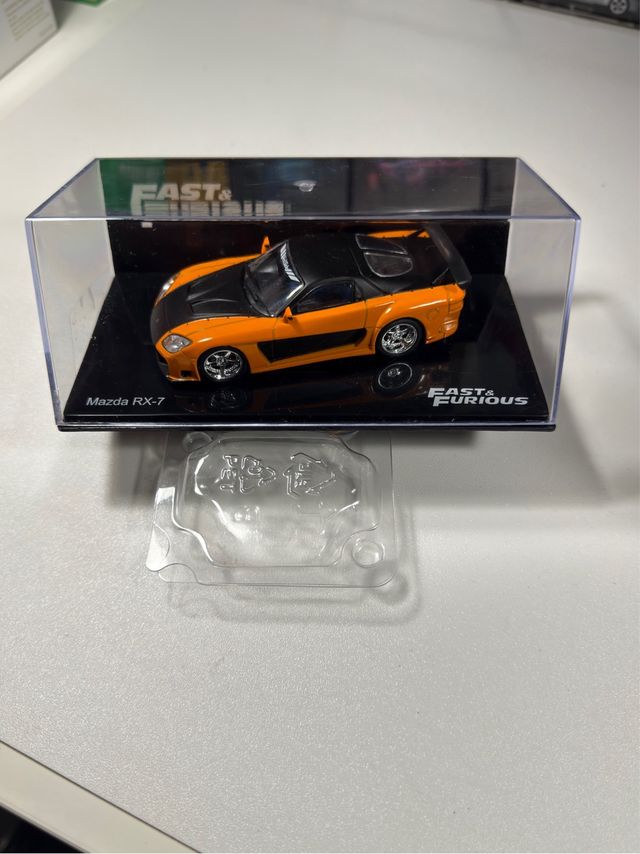 Coche Fast & Furious Mazda RX-7 Naranja