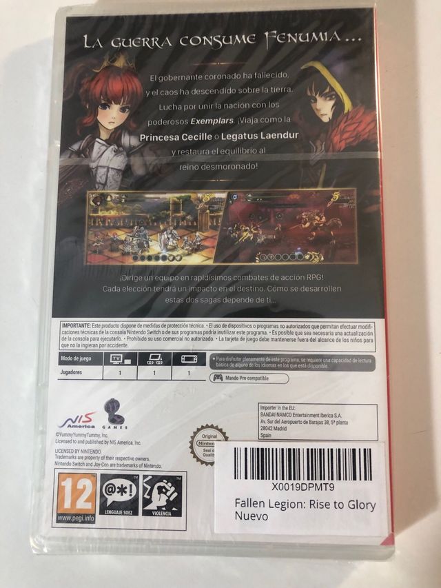 Fallen Legion: Rise to Glory per Nintendo Switch