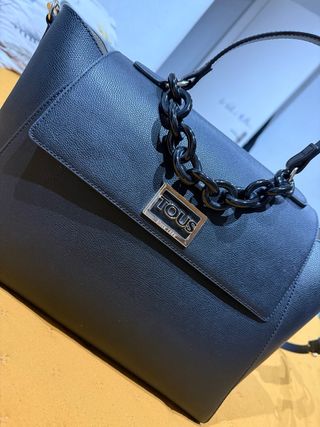 Bolso Tous Negro Cadena Negra