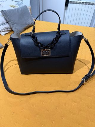 Bolso Tous Negro Cadena Negra