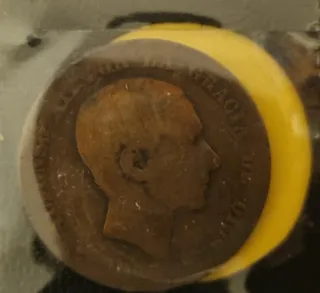 Moneda 10 céntimos Alfonso XII 1878