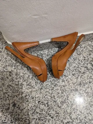 Fratelli Bruglia Scarpe Tg 38.5 Vero cuoio.