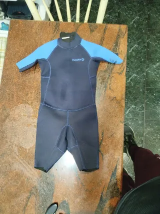 Neopreno corto surf niños agua cálida 1.5