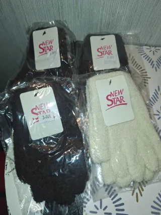 Guantes de mujer con estampado