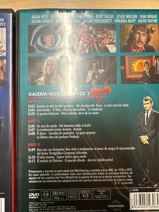 Galería Nocturna Serie Completa 4 Vol DVD