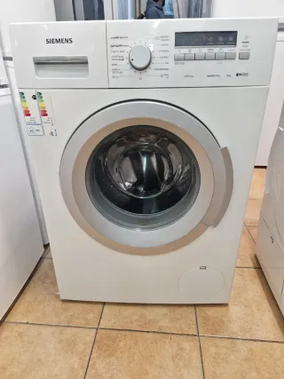 Lavadora marca SIEMENS 8kg 1400 rpm class A+++ ene