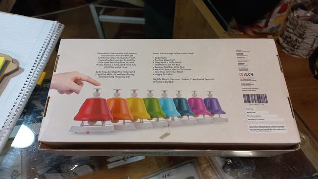 Set di 8 campane musicali Twiddlers