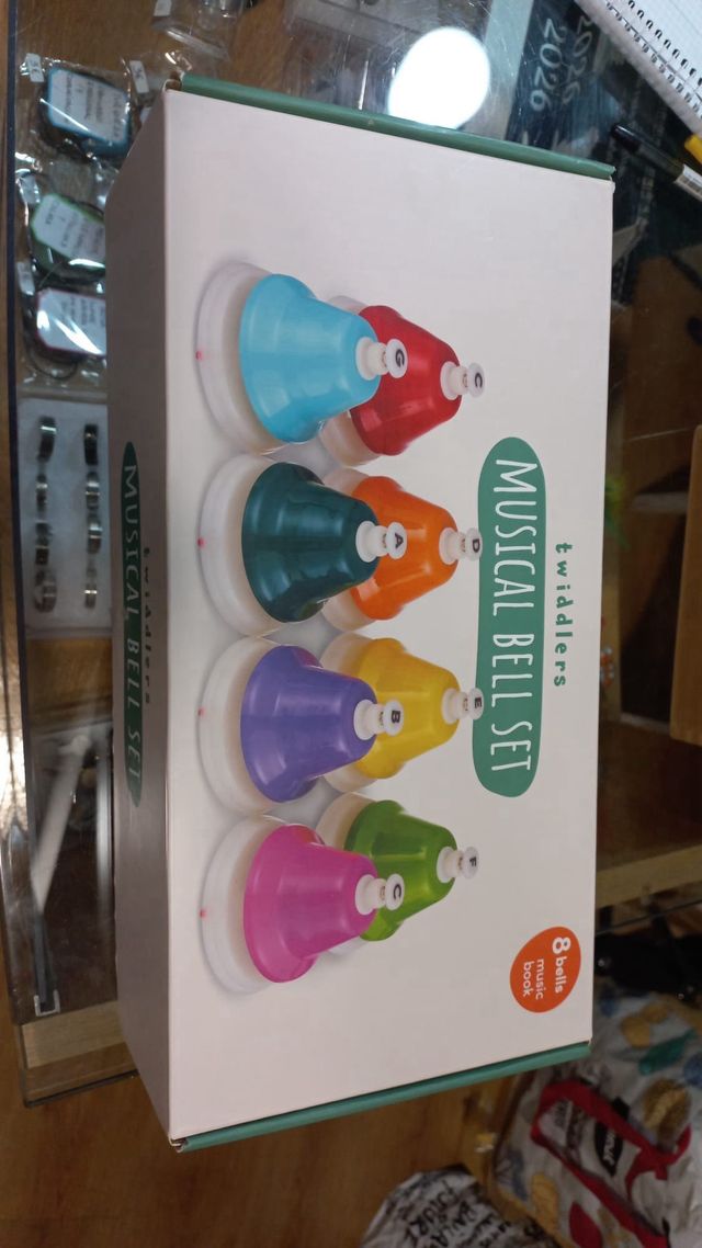 Set di 8 campane musicali Twiddlers