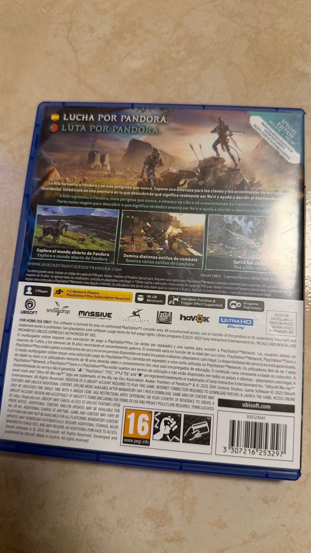 Avatar Frontiers of Pandora PS5 Edición Especial