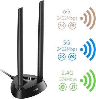 Cudy WE4000 AX5400 Adaptador WiFi 3.0