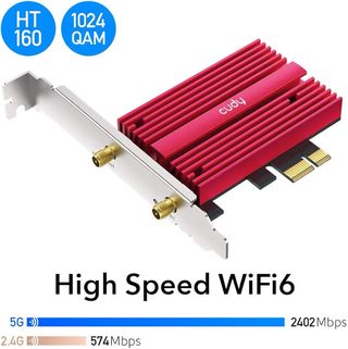 Cudy WE4000 AX5400 Adaptador WiFi 3.0