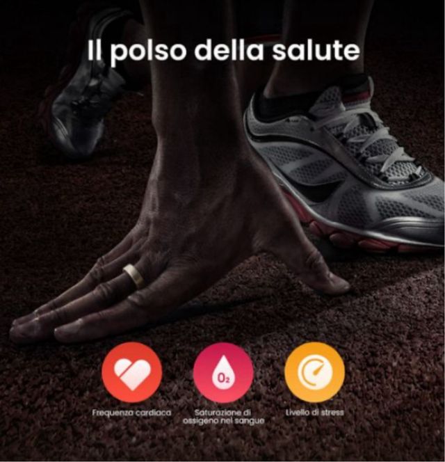 Amazfit Helio Smart Ring Taglia 8 Anello Fitness