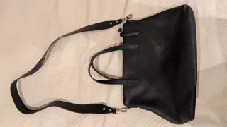 Bolso de piel Zubi Azul Marino