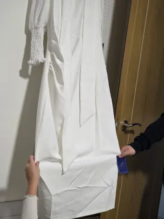 Vestido blanco de fiesta