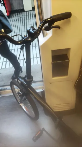 Bicicleta plegable Decathlon